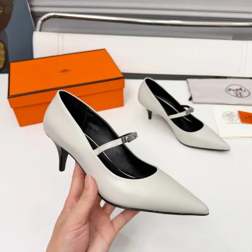Cheap Hermes High-Heeled Shoes For Women #1431678 Replica Wholesale [$98.00 USD] [ITEM#1431678] on Replica Hermes High-Heeled Shoes