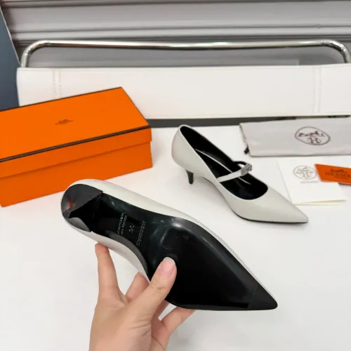 Cheap Hermes High-Heeled Shoes For Women #1431678 Replica Wholesale [$98.00 USD] [ITEM#1431678] on Replica Hermes High-Heeled Shoes