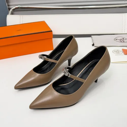 Hermes High-Heeled Shoes For Women #1431679