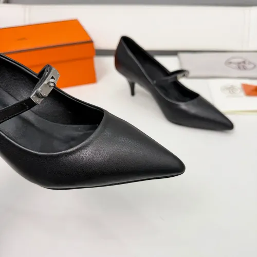Cheap Hermes High-Heeled Shoes For Women #1431682 Replica Wholesale [$98.00 USD] [ITEM#1431682] on Replica Hermes High-Heeled Shoes