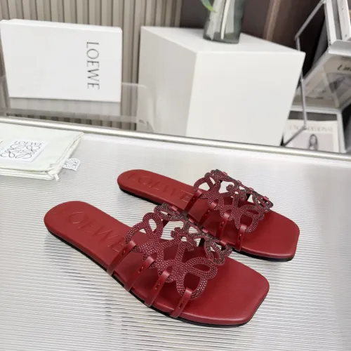 Cheap LOEWE Slippers For Women #1431689 Replica Wholesale [$85.00 USD] [ITEM#1431689] on Replica LOEWE Slippers