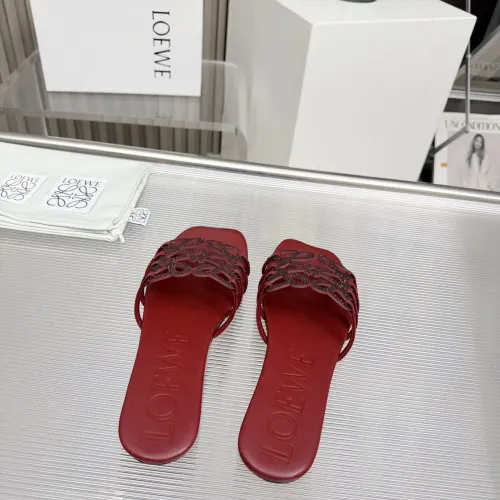 Cheap LOEWE Slippers For Women #1431689 Replica Wholesale [$85.00 USD] [ITEM#1431689] on Replica LOEWE Slippers