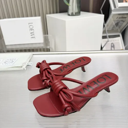 Cheap LOEWE Slippers For Women #1431712 Replica Wholesale [$85.00 USD] [ITEM#1431712] on Replica LOEWE Slippers