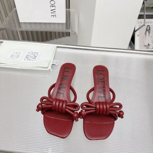 Cheap LOEWE Slippers For Women #1431712 Replica Wholesale [$85.00 USD] [ITEM#1431712] on Replica LOEWE Slippers