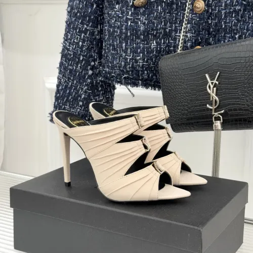 Cheap Yves Saint Laurent YSL Slippers For Women #1431727 Replica Wholesale [$115.00 USD] [ITEM#1431727] on Replica Yves Saint Laurent YSL Slippers