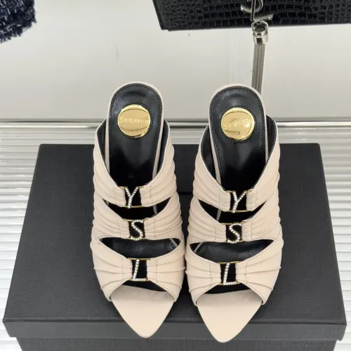 Cheap Yves Saint Laurent YSL Slippers For Women #1431727 Replica Wholesale [$115.00 USD] [ITEM#1431727] on Replica Yves Saint Laurent YSL Slippers