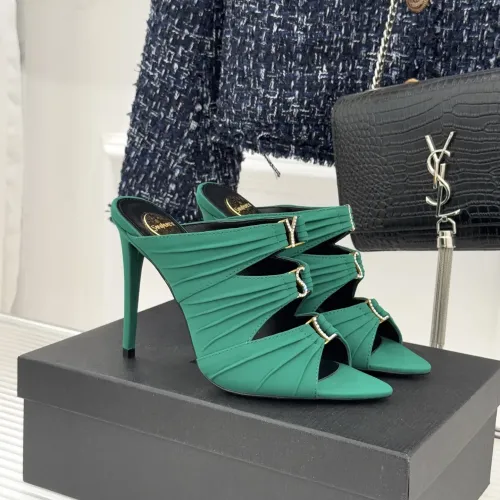 Cheap Yves Saint Laurent YSL Slippers For Women #1431730 Replica Wholesale [$115.00 USD] [ITEM#1431730] on Replica Yves Saint Laurent YSL Slippers