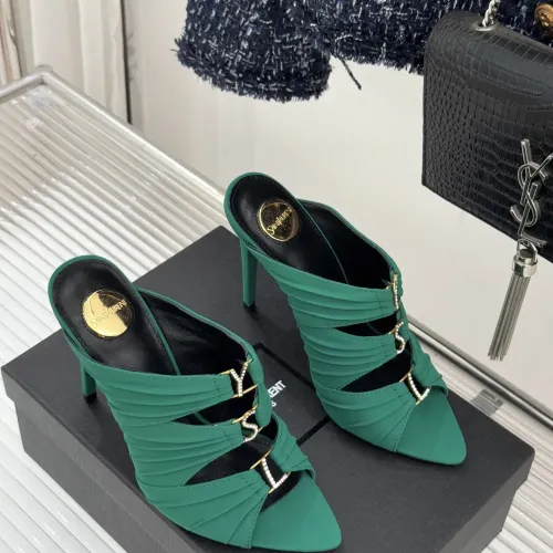 Cheap Yves Saint Laurent YSL Slippers For Women #1431730 Replica Wholesale [$115.00 USD] [ITEM#1431730] on Replica Yves Saint Laurent YSL Slippers