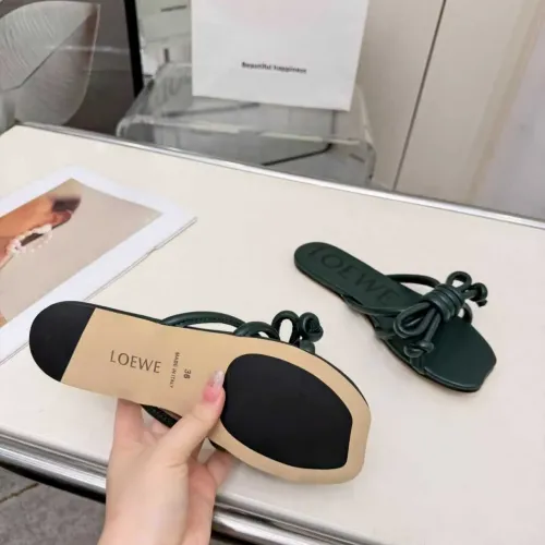 Cheap LOEWE Slippers For Women #1431772 Replica Wholesale [$76.00 USD] [ITEM#1431772] on Replica LOEWE Slippers