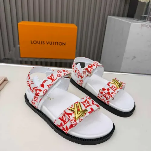 Cheap Louis Vuitton Sandal For Women #1431776 Replica Wholesale [$80.00 USD] [ITEM#1431776] on Replica Louis Vuitton Sandal