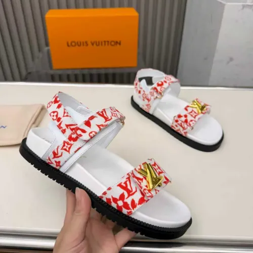 Cheap Louis Vuitton Sandal For Women #1431776 Replica Wholesale [$80.00 USD] [ITEM#1431776] on Replica Louis Vuitton Sandal