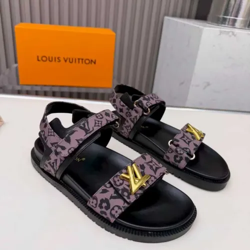 Cheap Louis Vuitton Sandal For Women #1431780 Replica Wholesale [$80.00 USD] [ITEM#1431780] on Replica Louis Vuitton Sandal