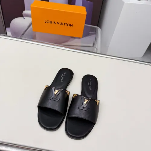 Cheap Louis Vuitton Slippers For Women #1431783 Replica Wholesale [$85.00 USD] [ITEM#1431783] on Replica Louis Vuitton Slippers