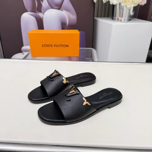 Cheap Louis Vuitton Slippers For Women #1431783 Replica Wholesale [$85.00 USD] [ITEM#1431783] on Replica Louis Vuitton Slippers