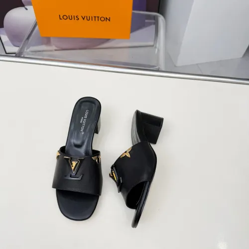 Cheap Louis Vuitton Slippers For Women #1431786 Replica Wholesale [$92.00 USD] [ITEM#1431786] on Replica Louis Vuitton Slippers