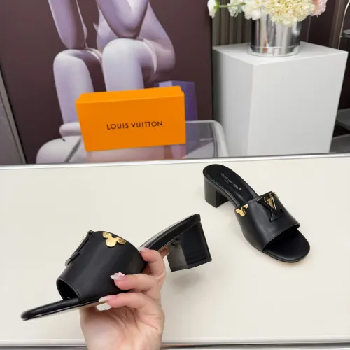 Cheap Louis Vuitton Slippers For Women #1431786 Replica Wholesale [$92.00 USD] [ITEM#1431786] on Replica Louis Vuitton Slippers