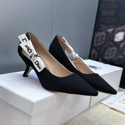 Cheap Christian Dior High-Heeled Shoes For Women #1431792 Replica Wholesale [$88.00 USD] [ITEM#1431792] on Replica Christian Dior High-Heeled Shoes