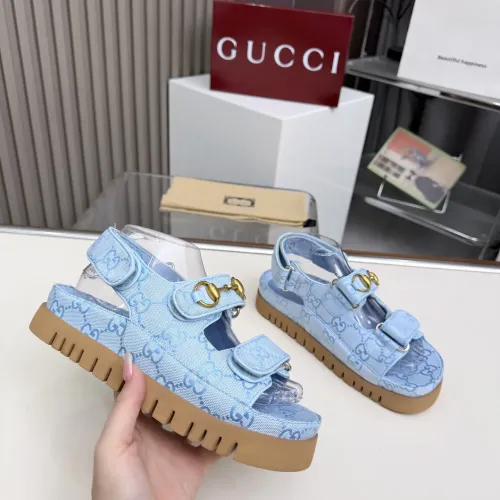 Cheap Gucci Sandal For Men #1431801 Replica Wholesale [$85.00 USD] [ITEM#1431801] on Replica Gucci Sandal