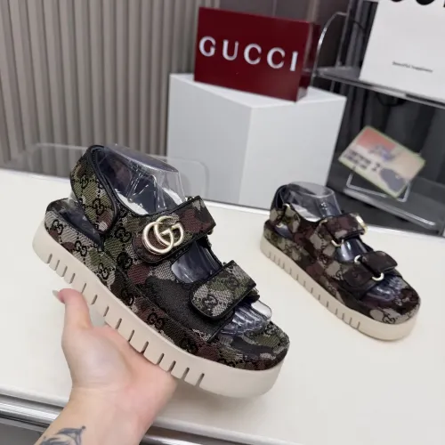 Cheap Gucci Sandal For Women #1431811 Replica Wholesale [$88.00 USD] [ITEM#1431811] on Replica Gucci Sandal