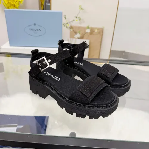 Cheap Prada Sandal For Women #1431829 Replica Wholesale [$98.00 USD] [ITEM#1431829] on Replica Prada Sandal