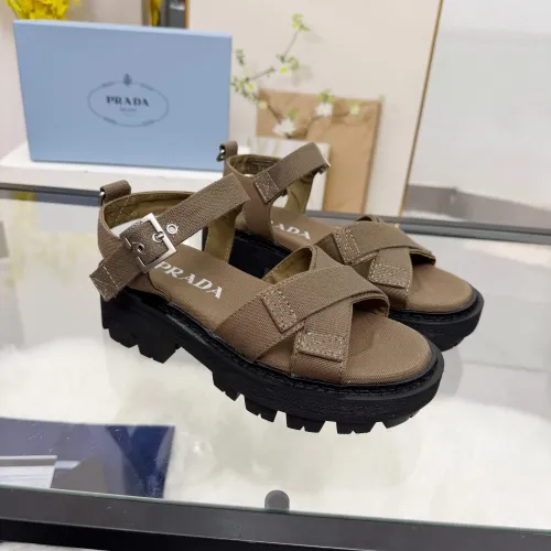 Cheap Prada Sandal For Women #1431830 Replica Wholesale [$98.00 USD] [ITEM#1431830] on Replica Prada Sandal
