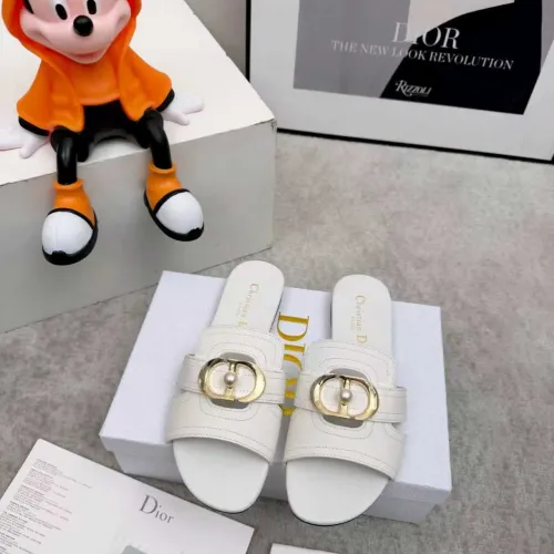 Cheap Christian Dior Slippers For Women #1431896 Replica Wholesale [$82.00 USD] [ITEM#1431896] on Replica Christian Dior Slippers