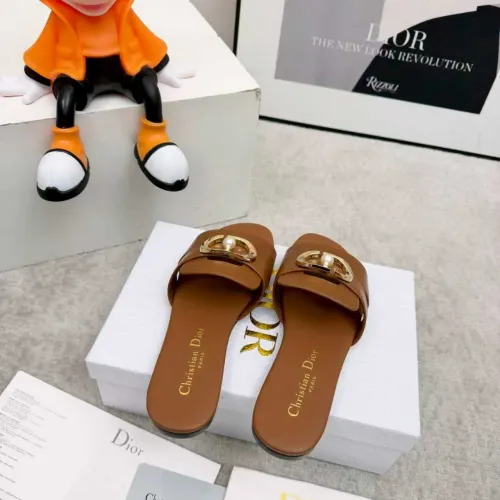 Cheap Christian Dior Slippers For Women #1431897 Replica Wholesale [$82.00 USD] [ITEM#1431897] on Replica Christian Dior Slippers