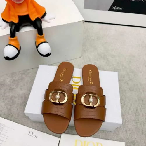 Cheap Christian Dior Slippers For Women #1431897 Replica Wholesale [$82.00 USD] [ITEM#1431897] on Replica Christian Dior Slippers