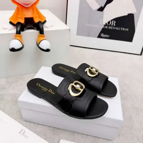 Cheap Christian Dior Slippers For Women #1431898 Replica Wholesale [$82.00 USD] [ITEM#1431898] on Replica Christian Dior Slippers
