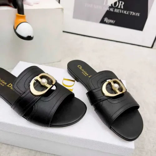 Cheap Christian Dior Slippers For Women #1431898 Replica Wholesale [$82.00 USD] [ITEM#1431898] on Replica Christian Dior Slippers