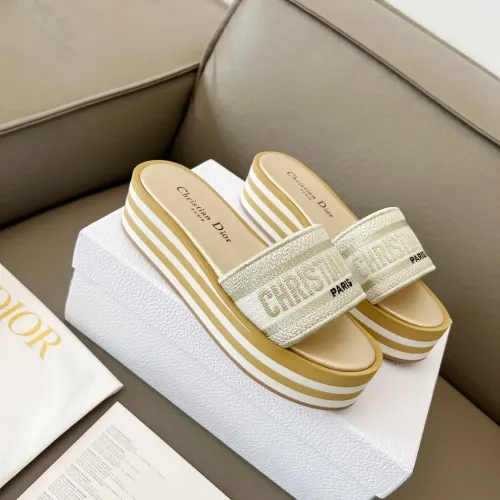 Cheap Christian Dior Slippers For Women #1431899 Replica Wholesale [$85.00 USD] [ITEM#1431899] on Replica Christian Dior Slippers