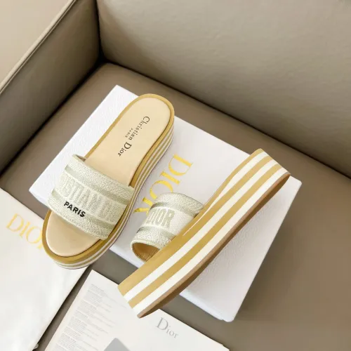 Cheap Christian Dior Slippers For Women #1431899 Replica Wholesale [$85.00 USD] [ITEM#1431899] on Replica Christian Dior Slippers