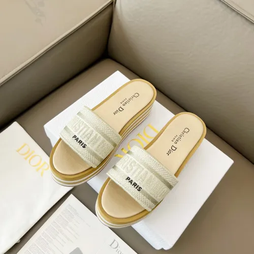 Cheap Christian Dior Slippers For Women #1431899 Replica Wholesale [$85.00 USD] [ITEM#1431899] on Replica Christian Dior Slippers
