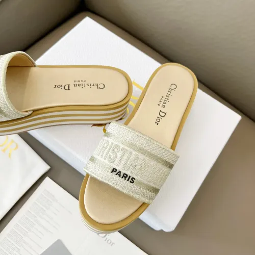 Cheap Christian Dior Slippers For Women #1431899 Replica Wholesale [$85.00 USD] [ITEM#1431899] on Replica Christian Dior Slippers
