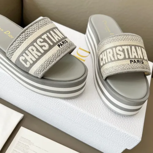 Cheap Christian Dior Slippers For Women #1431900 Replica Wholesale [$85.00 USD] [ITEM#1431900] on Replica Christian Dior Slippers