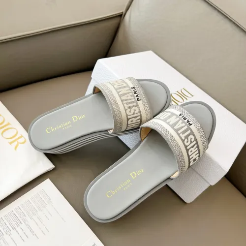 Cheap Christian Dior Slippers For Women #1431900 Replica Wholesale [$85.00 USD] [ITEM#1431900] on Replica Christian Dior Slippers