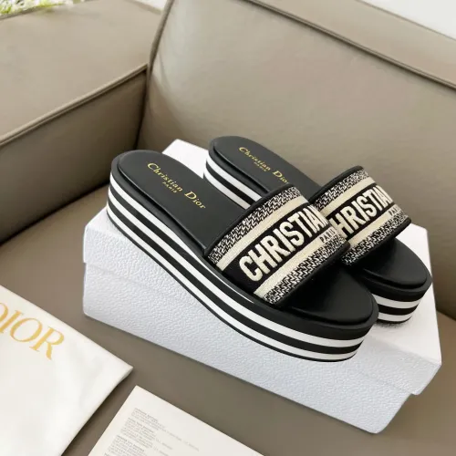 Cheap Christian Dior Slippers For Women #1431902 Replica Wholesale [$85.00 USD] [ITEM#1431902] on Replica Christian Dior Slippers