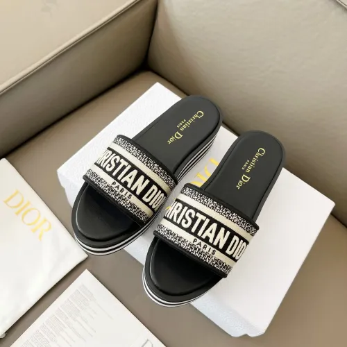 Cheap Christian Dior Slippers For Women #1431902 Replica Wholesale [$85.00 USD] [ITEM#1431902] on Replica Christian Dior Slippers