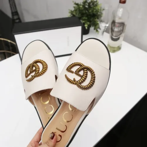 Cheap Gucci Slippers For Women #1431903 Replica Wholesale [$85.00 USD] [ITEM#1431903] on Replica Gucci Slippers