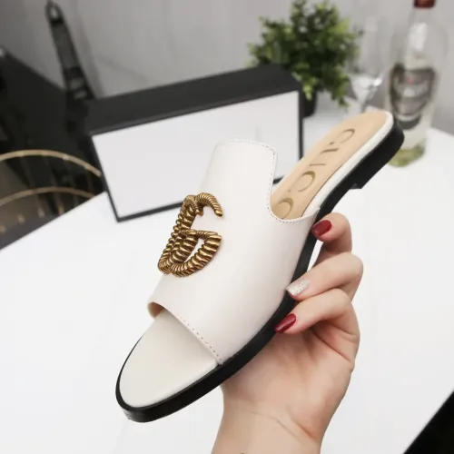 Cheap Gucci Slippers For Women #1431903 Replica Wholesale [$85.00 USD] [ITEM#1431903] on Replica Gucci Slippers