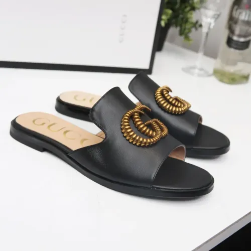 Cheap Gucci Slippers For Women #1431905 Replica Wholesale [$85.00 USD] [ITEM#1431905] on Replica Gucci Slippers