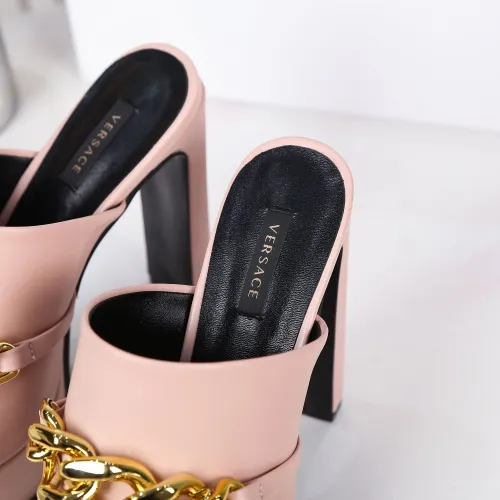 Cheap Versace Slippers For Women #1431916 Replica Wholesale [$118.00 USD] [ITEM#1431916] on Replica Versace Slippers