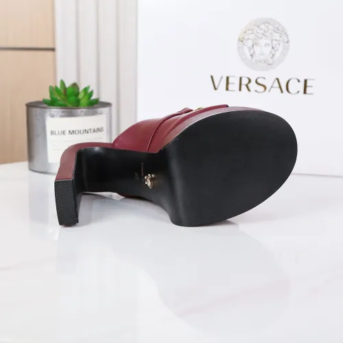 Cheap Versace Slippers For Women #1431919 Replica Wholesale [$118.00 USD] [ITEM#1431919] on Replica Versace Slippers