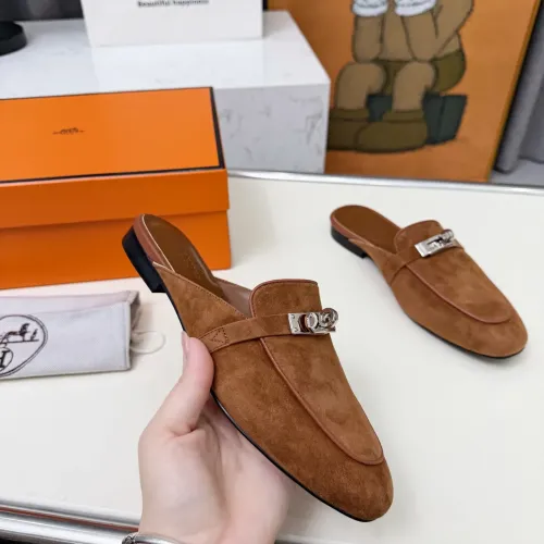 Cheap Hermes Slippers For Women #1431925 Replica Wholesale [$88.00 USD] [ITEM#1431925] on Replica Hermes Slippers