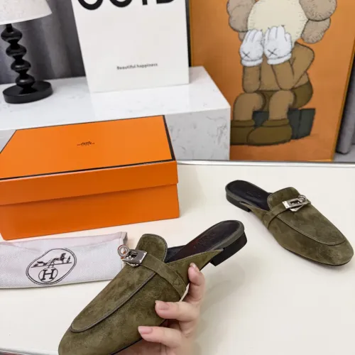 Cheap Hermes Slippers For Women #1431926 Replica Wholesale [$88.00 USD] [ITEM#1431926] on Replica Hermes Slippers