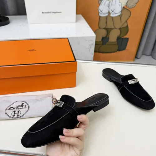 Cheap Hermes Slippers For Women #1431927 Replica Wholesale [$88.00 USD] [ITEM#1431927] on Replica Hermes Slippers