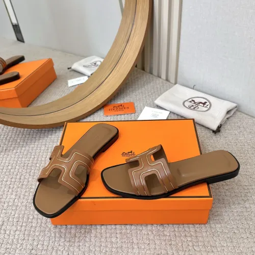 Cheap Hermes Slippers For Women #1431943 Replica Wholesale [$96.00 USD] [ITEM#1431943] on Replica Hermes Slippers
