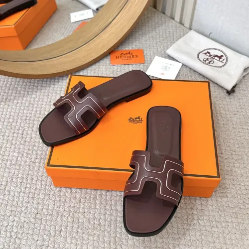 Cheap Hermes Slippers For Women #1431944 Replica Wholesale [$96.00 USD] [ITEM#1431944] on Replica Hermes Slippers