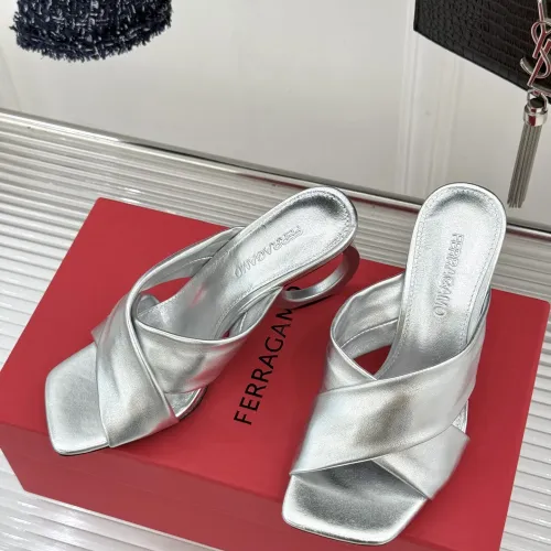 Cheap Salvatore Ferragamo Slippers For Women #1431946 Replica Wholesale [$108.00 USD] [ITEM#1431946] on Replica Salvatore Ferragamo Slippers