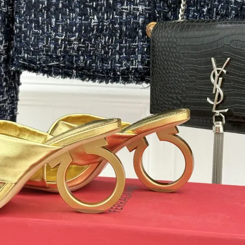 Cheap Salvatore Ferragamo Slippers For Women #1431947 Replica Wholesale [$108.00 USD] [ITEM#1431947] on Replica Salvatore Ferragamo Slippers